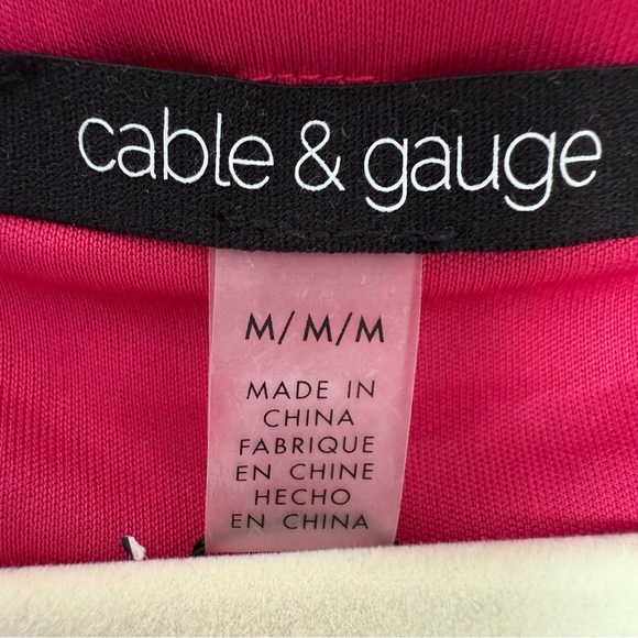 Cable & Gauge Women's Sparkling Pink Mini Dress - Picture 3 of 10